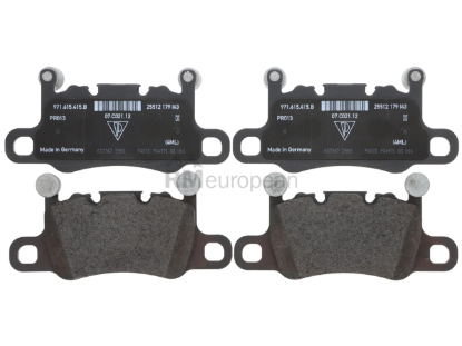 Porsche Brake Pad Set Genuine Porsche PAE698451