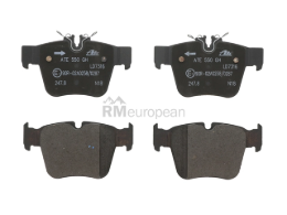 Mercedes Brake Pad Set ATE Ceramic 0004207803