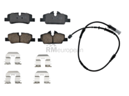 Mini Brake Pad Set Akebono Euro 34216885529