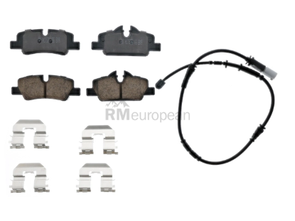 Mini Brake Pad Set Akebono Euro 34216885529