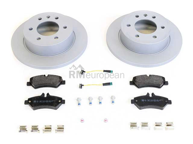 Brake Pad and Disc Kit Zimmermann Coat Z 640431200