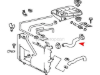 Mercedes Radiator Hose URO Parts 1265014782