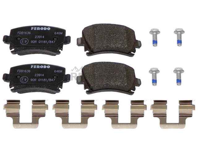 VW-Audi Brake Pad Set Ferodo 1K0698451H