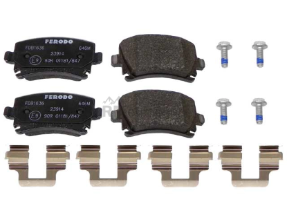 VW-Audi Brake Pad Set Ferodo 8E0698451J