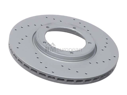 Porsche Brake Disc Zimmermann Sport Z Cross Drilled 477405083D