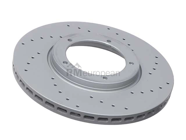 Porsche Brake Disc Zimmermann Sport Z Cross Drilled 477405083D