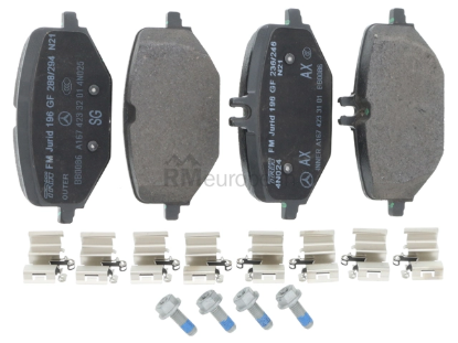 Mercedes Brake Pad Set Genuine Mercedes 0004207303