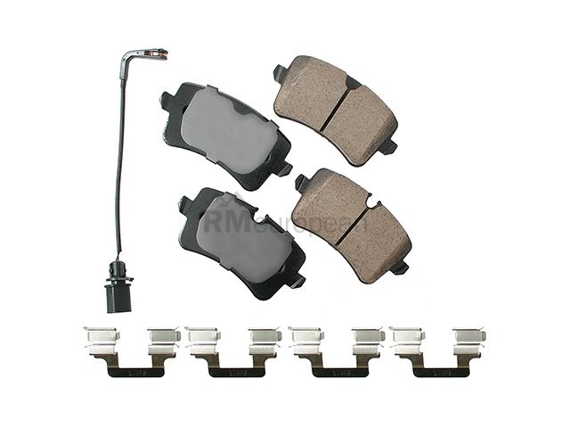 VW-Audi Brake Pad Set Akebono Euro 4G0698451Q