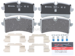 Porsche Brake Pad Set Brembo Ceramic 95B698451J
