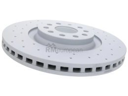 VW-Audi Brake Disc Zimmermann Sport Z Cross Drilled 3C0615301D