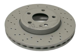 Mercedes Brake Disc Zimmermann Coat Z 246421251207