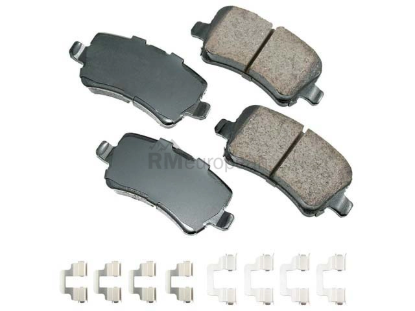 Land Rover Brake Pad Set Akebono Euro LR134695
