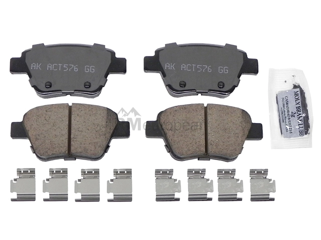 VW-Audi Brake Pad Set Akebono Euro 5K0698451D