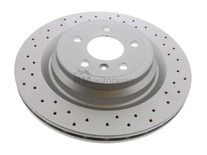 Mercedes Brake Disc ATE Coated 1664230412
