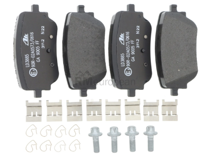 Mercedes Brake Pad Set ATE Ceramic 0004201706