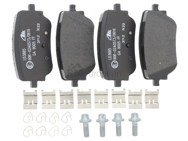Mercedes Brake Pad Set ATE Ceramic 0004201706