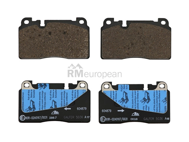 VW-Audi Brake Pad Set ATE 8R0698151L
