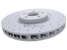 Porsche Brake Disc Zimmermann Sport Z Cross Drilled 95B615302J