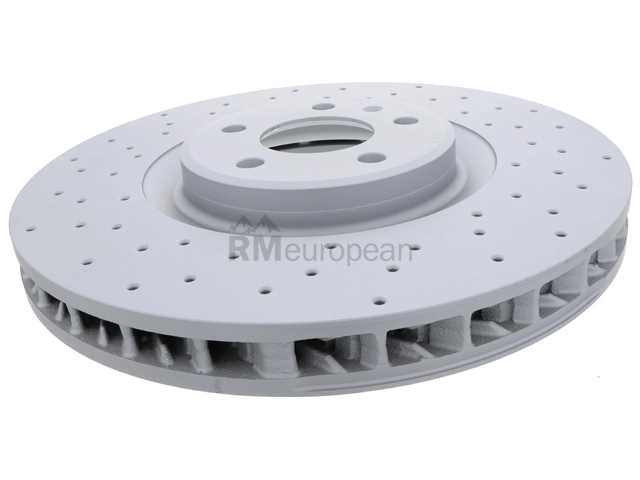 Porsche Brake Disc Zimmermann Sport Z Cross Drilled 95B615302J
