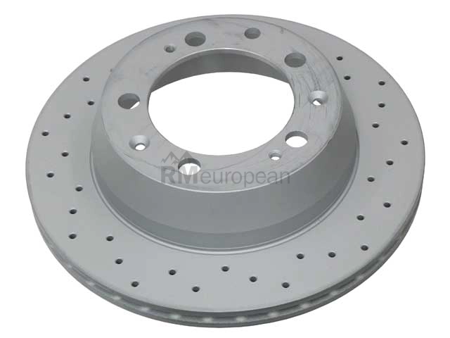 Porsche Brake Disc Zimmermann Sport Z Cross Drilled 94435204102