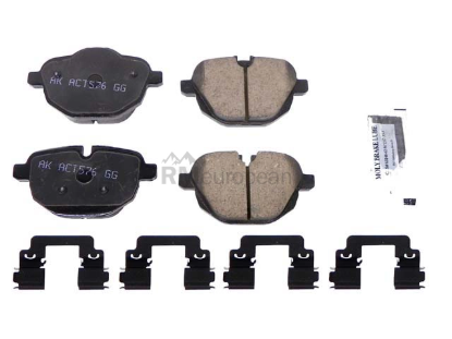 Brake Pad Set Akebono Euro EUR1473