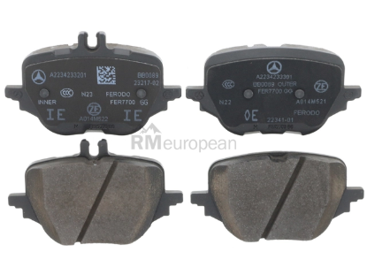 Mercedes Brake Pad Set Genuine Mercedes 0004209505
