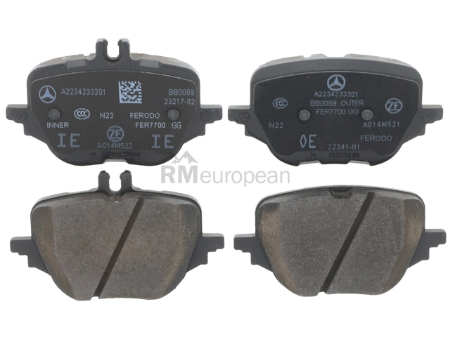 Brake Pad Set                                                               for Mercedes-Benz C63 AMG S E