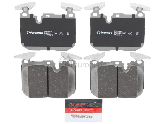 BMW Brake Pad Set Brembo Ceramic 34116878882