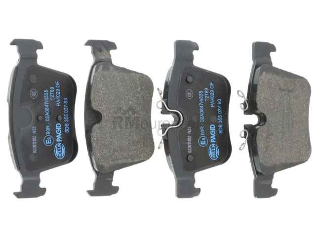 Jaguar Brake Pad Set Hella Brake Systems T4K17558
