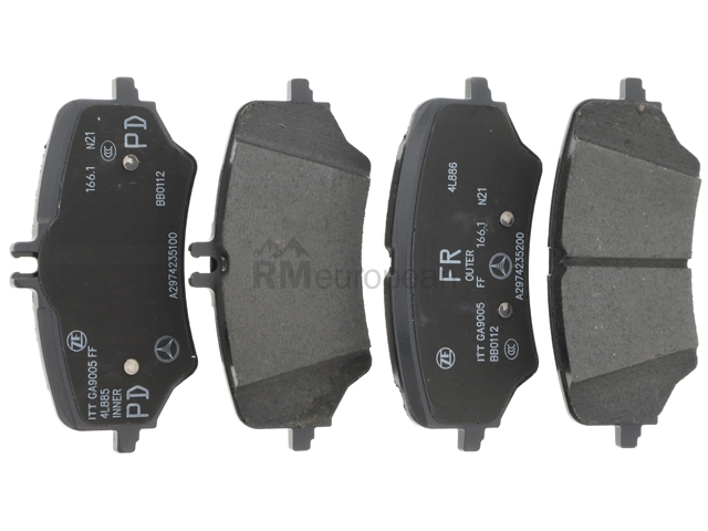 Mercedes Brake Pad Set Genuine Mercedes 0004206503