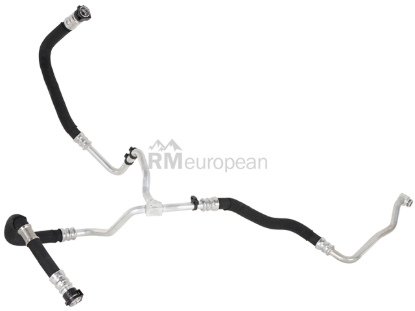 BMW Engine Oil Cooler Line Genuine BMW 17227589506