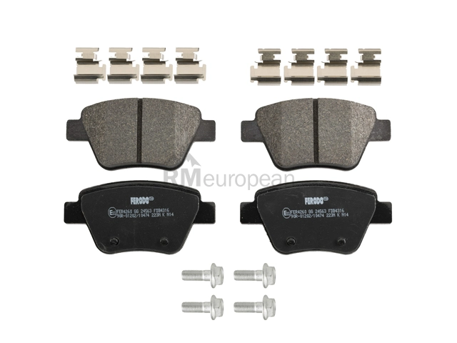 VW-Audi Brake Pad Set Ferodo 5K0698451D