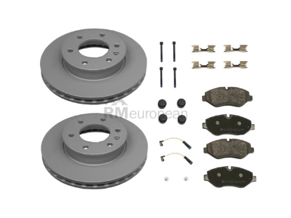 Dodge Brake Pad and Disc Kit Zimmermann Coat Z 143824012