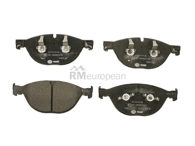 Jaguar Brake Pad Set Hella Brake Systems T2R61947