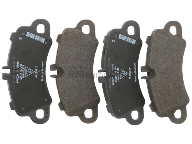 Brake Pad Set Hella Brake Systems 355039101