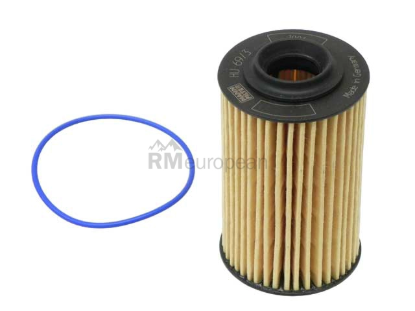 Saab Oil Filter Kit Mann Filter 93186310