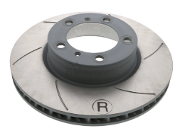 Porsche Brake Disc Sebro Slotted & Coated 98135140201