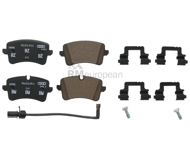 VW-Audi Brake Pad Set Genuine VW/Audi 4G0698451Q