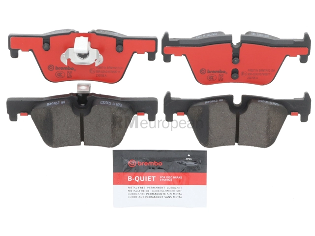 BMW Brake Pad Set Brembo Ceramic 34218855013