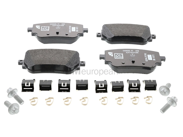 Mercedes Brake Pad Set Genuine Mercedes 0004205903