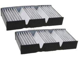 Mercedes Cabin Air Filter Set Hengst 1668307401