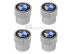 BMW Wheel Valve Stem Cap Set Genuine BMW 36110421544