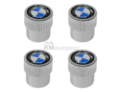 BMW Wheel Valve Stem Cap Set Genuine BMW 36110421544