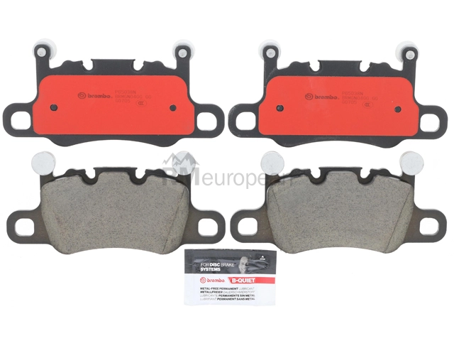 Porsche Brake Pad Set Brembo Ceramic 9GT698451G