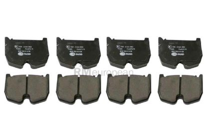 Mercedes Brake Pad Set Hella Brake Systems 003420712041