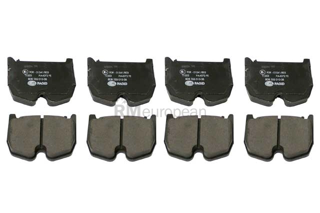 Mercedes Brake Pad Set Hella Brake Systems 003420712041