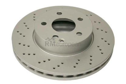 Mercedes Brake Disc ATE Coated 2044213612