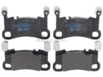 Porsche Brake Pad Set Hella Brake Systems 9Y0698451AC