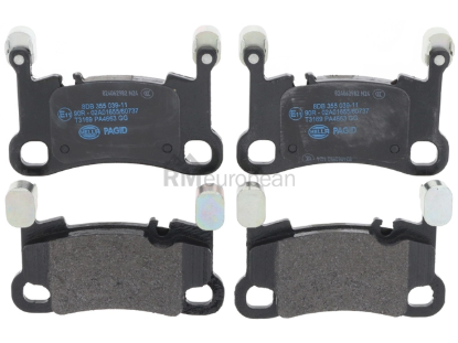 Porsche Brake Pad Set Hella Brake Systems 9Y0698451AC
