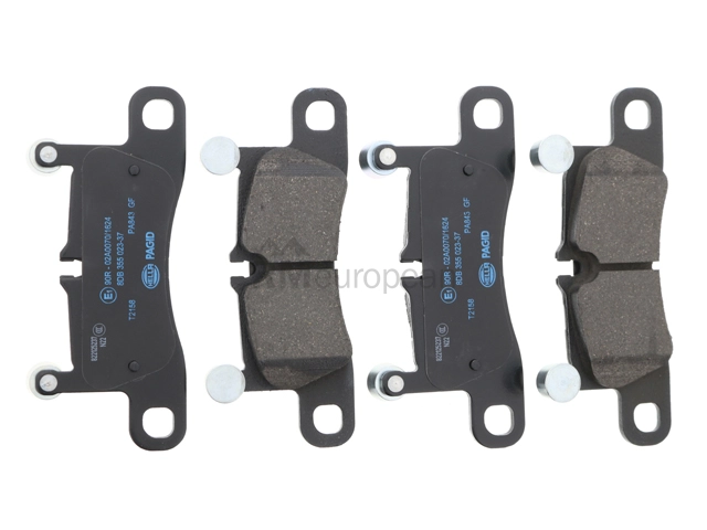 Brake Pad Set Hella Brake Systems 355023371